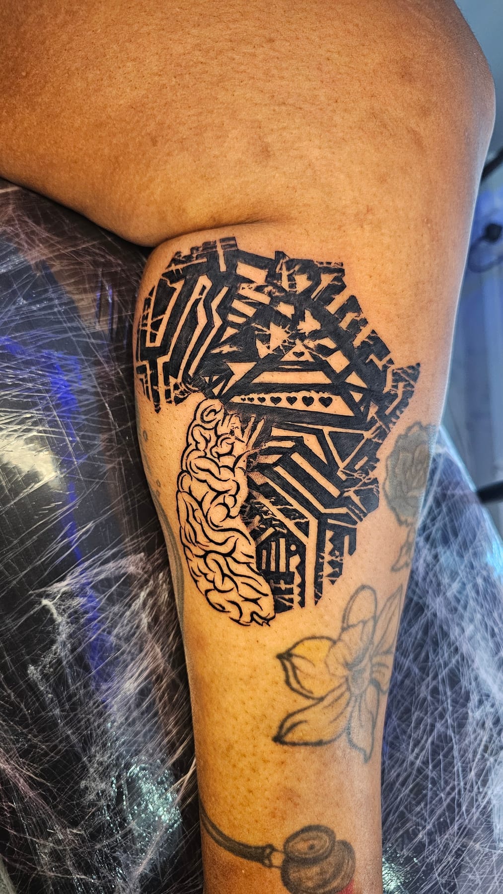 Black Work & Tribal tattoo by Inkzen Studios, Nairobi (3)