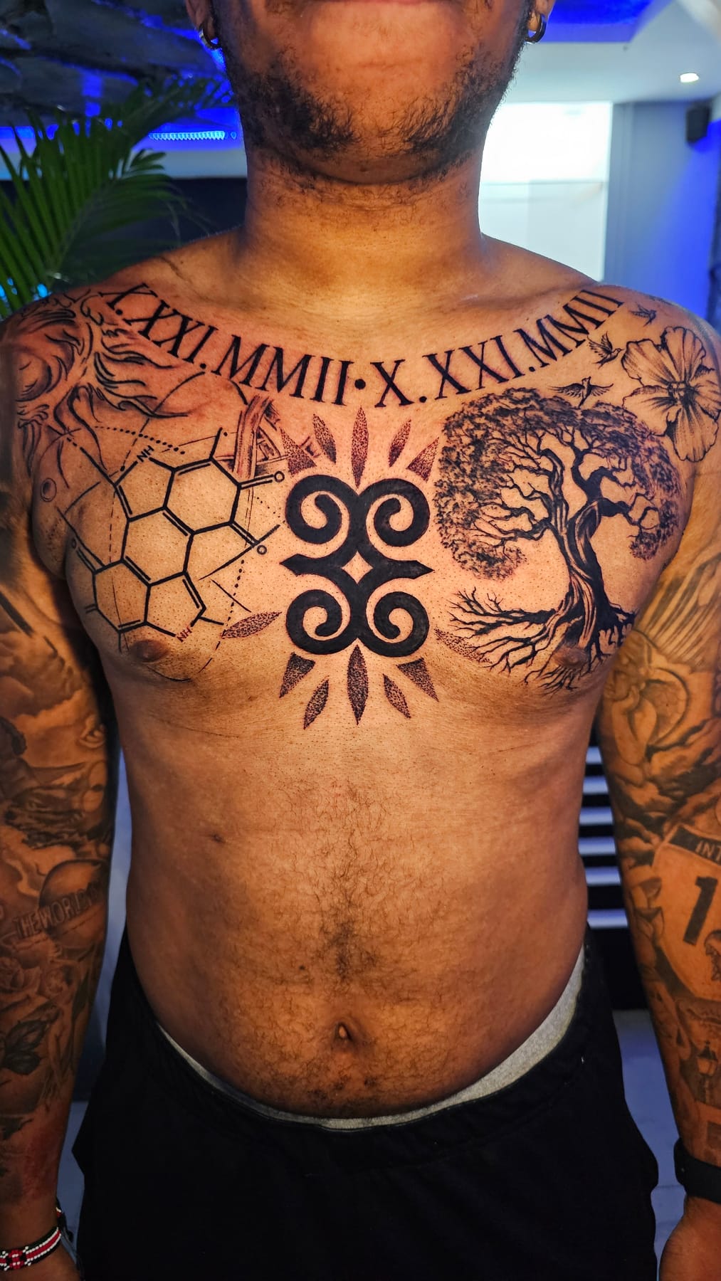 Black Work & Tribal tattoo by Inkzen Studios, Nairobi (5)