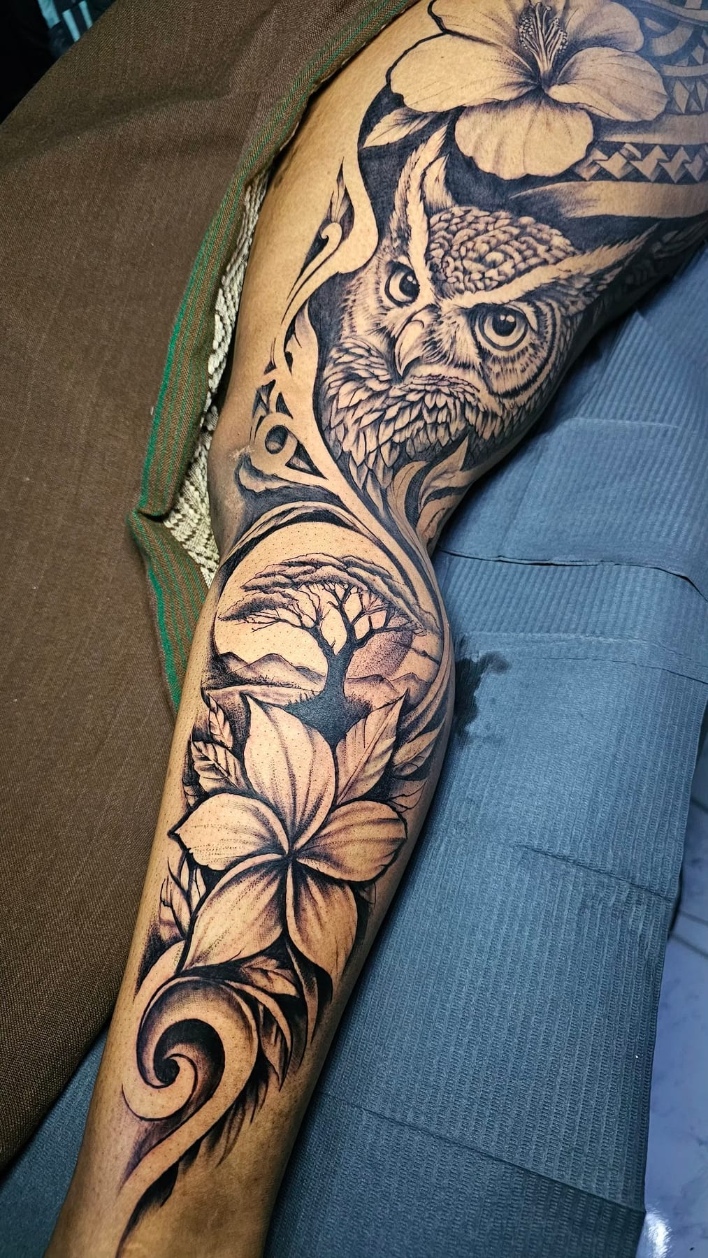 Black Work & Tribal tattoo by Inkzen Studios, Nairobi (12)