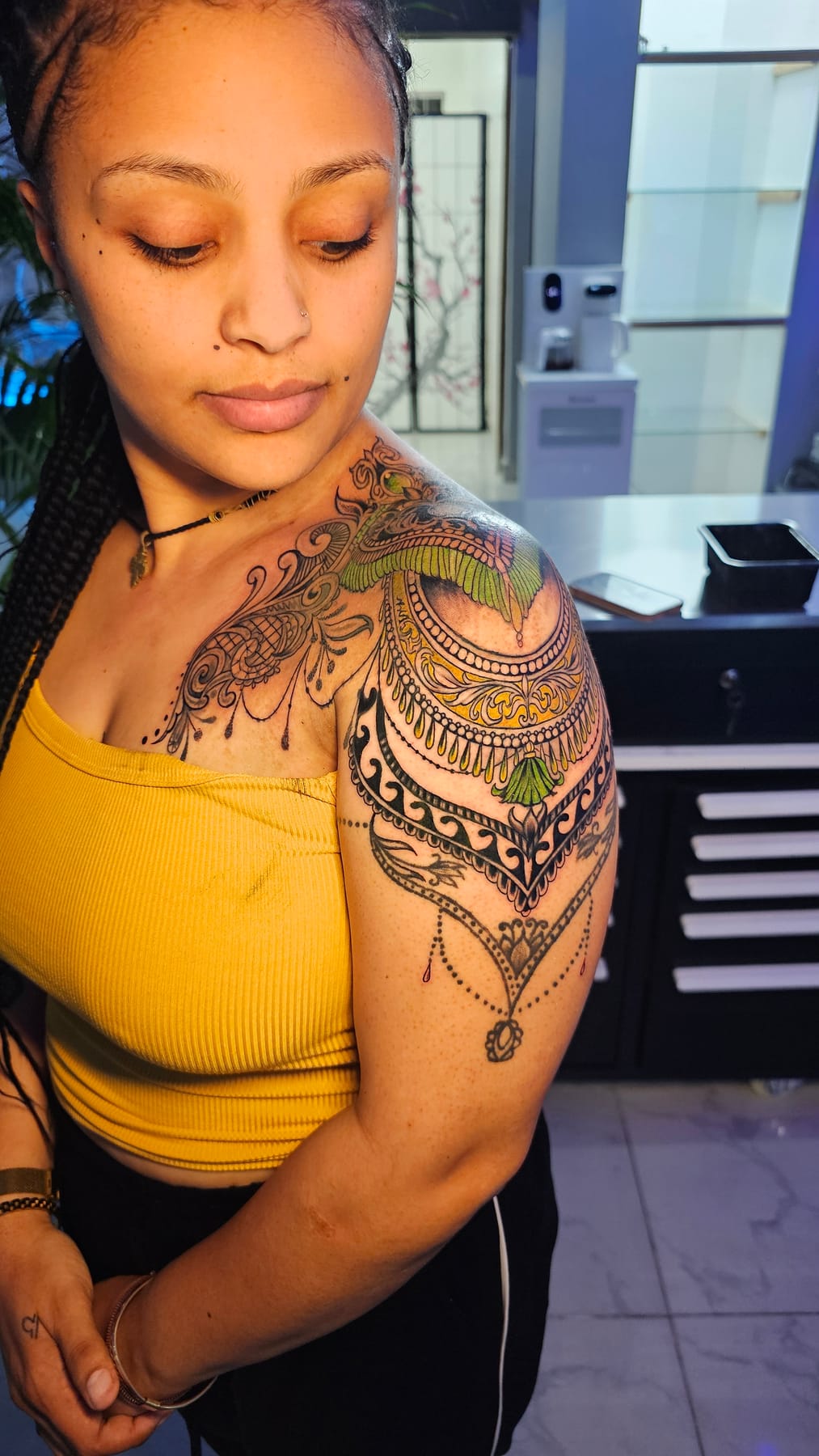 Coloured Tattoos tattoo by Inkzen Studios, Nairobi (2)