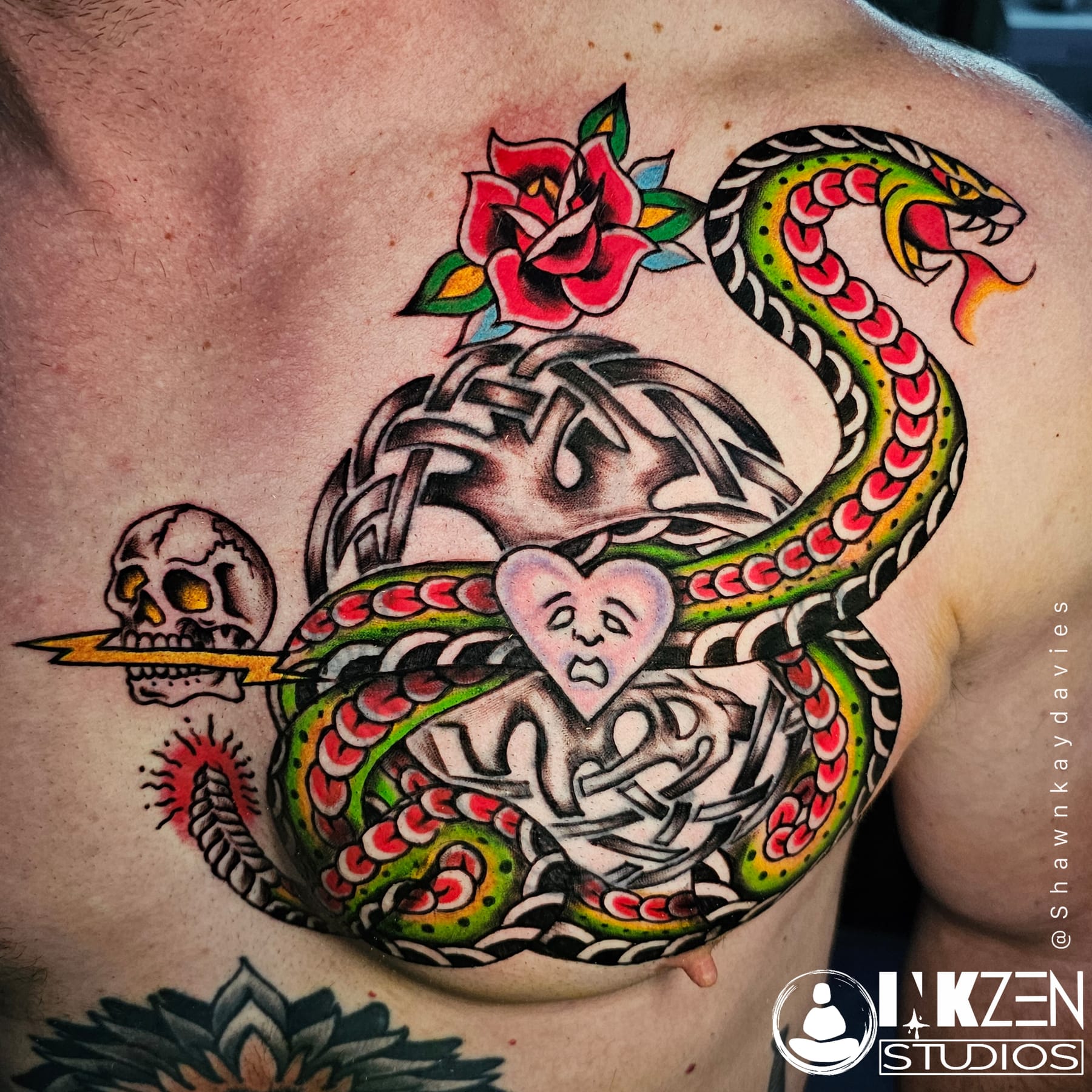 Coloured Tattoos tattoo by Inkzen Studios, Nairobi (11)