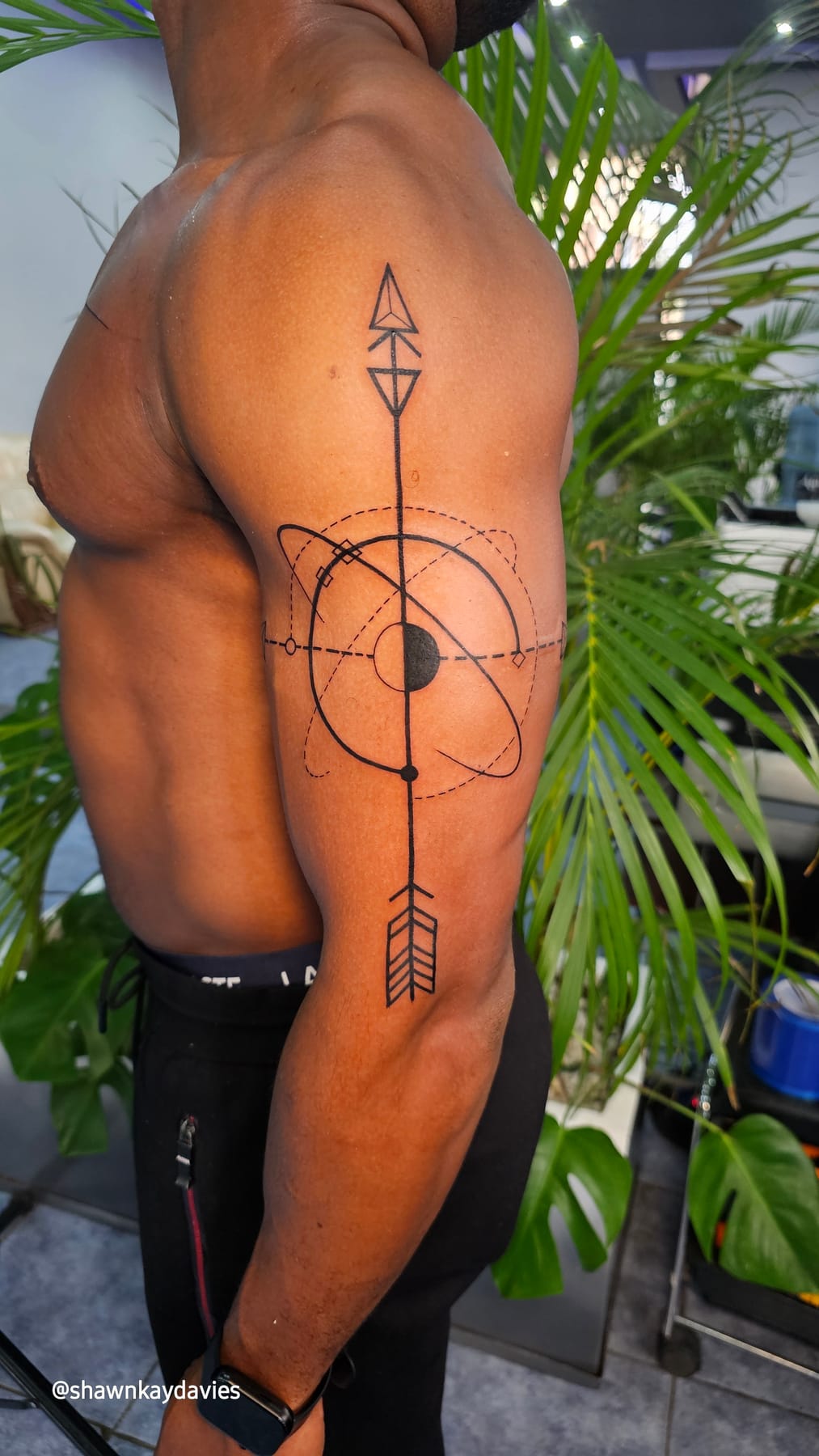 Fine Line & Scripts tattoo by Inkzen Studios, Nairobi (2)