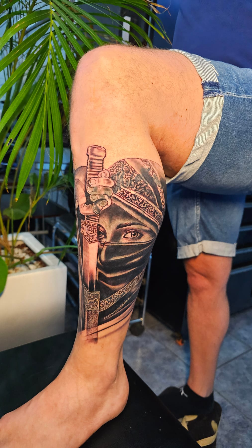 Realism & Illustrative tattoo by Inkzen Studios, Nairobi (4)