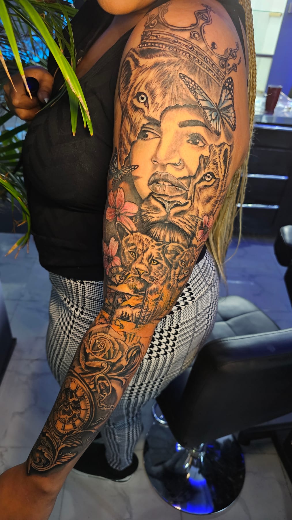 Realism & Illustrative tattoo by Inkzen Studios, Nairobi (8)