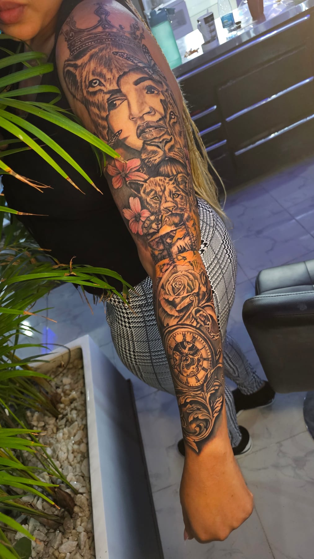 Realism & Illustrative tattoo by Inkzen Studios, Nairobi (9)
