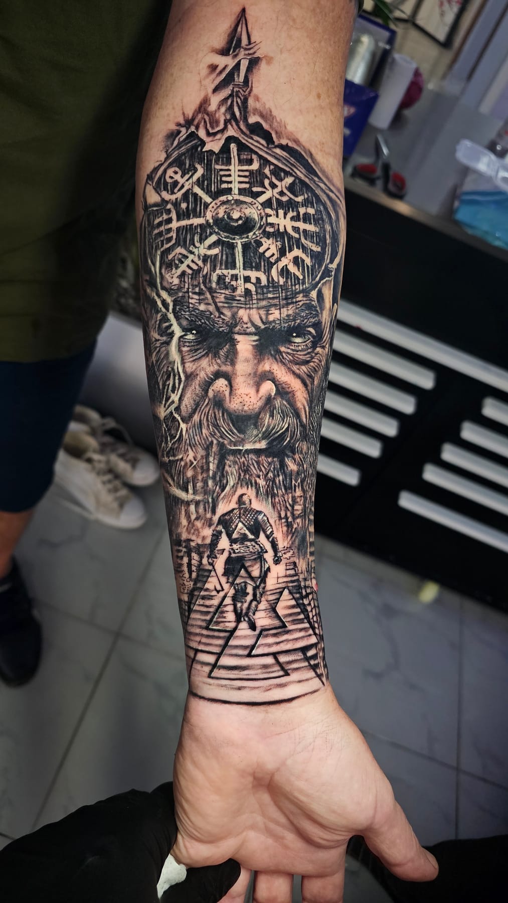 Realism & Illustrative tattoo by Inkzen Studios, Nairobi (15)